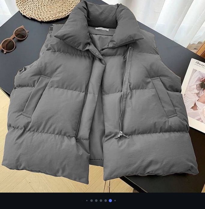 Жилетка жіноча, графіт, 42-44 розмір