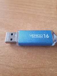 verico флешка 16 гб РАБОЧАЯ  без крышки  16 GB  накопитель