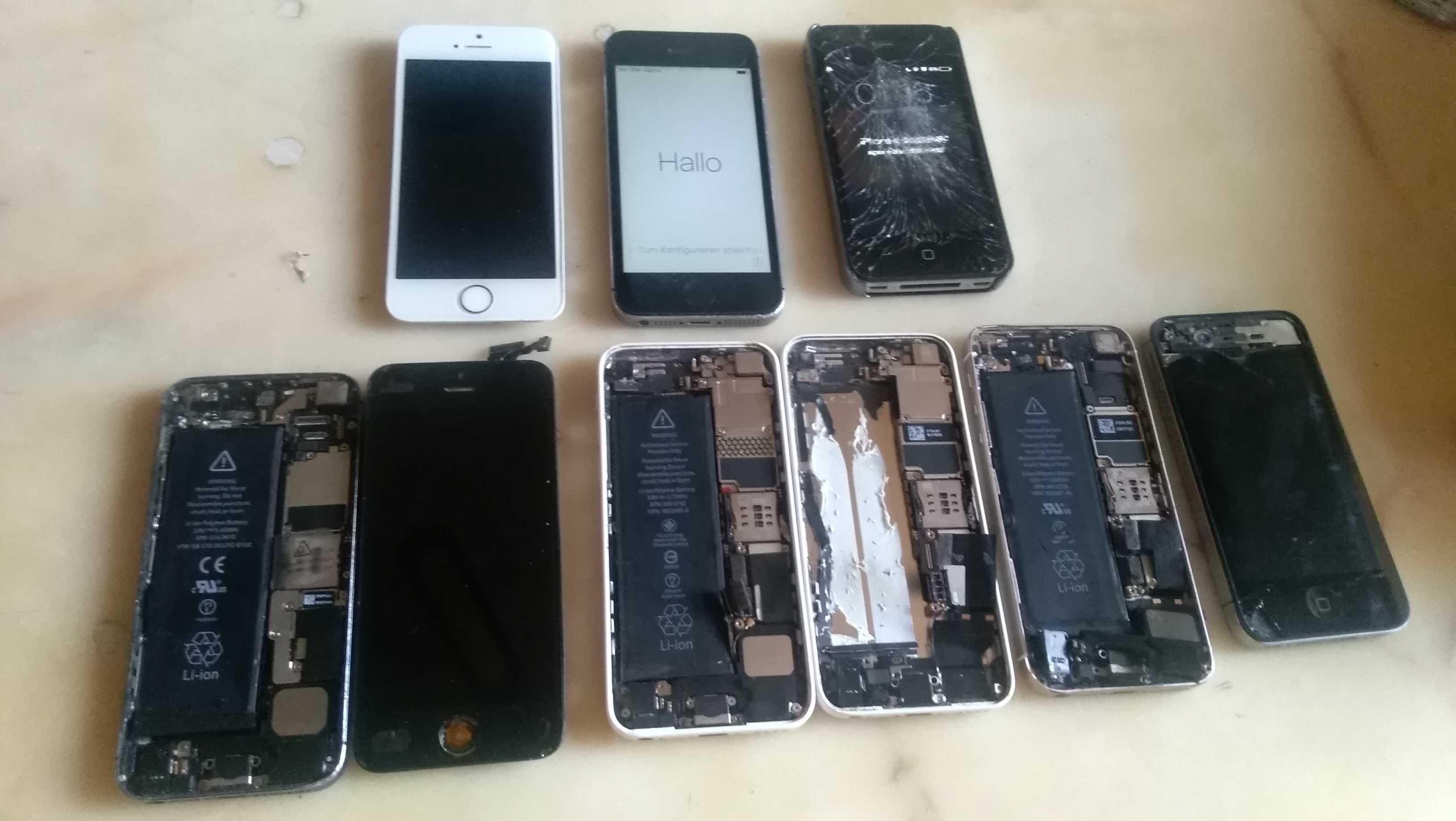 разные iphone, Samsung, Nokia, и другие