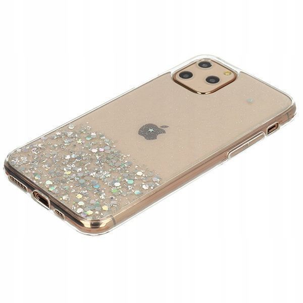 Plecki Brilliant Do Samsung Galaxy A13 4G Bezbarwny Z Brokatem