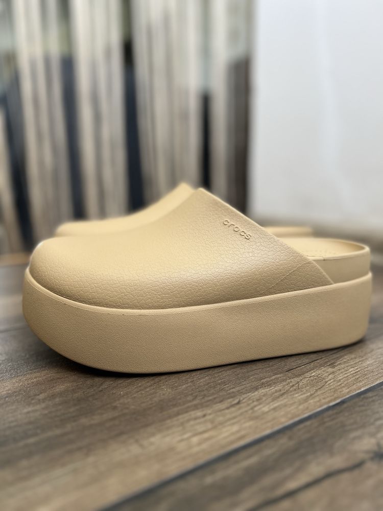 Crocs dylan platform clog wheat w8 w9 100% оригінал