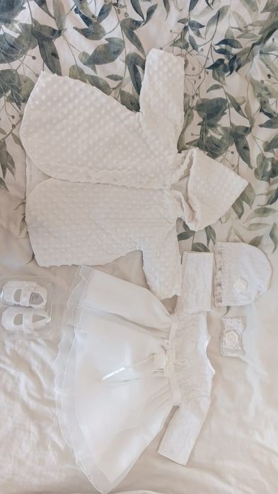 Piękny zestaw do chrztu