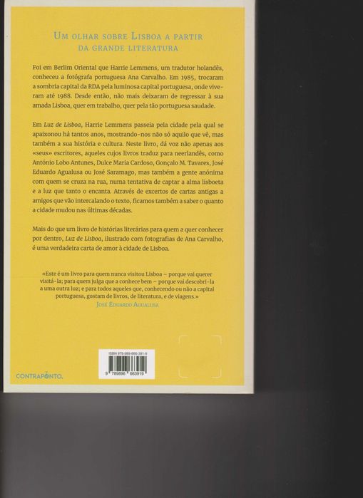 Luz de Lisboa - A cidade aos olhos de um holandês