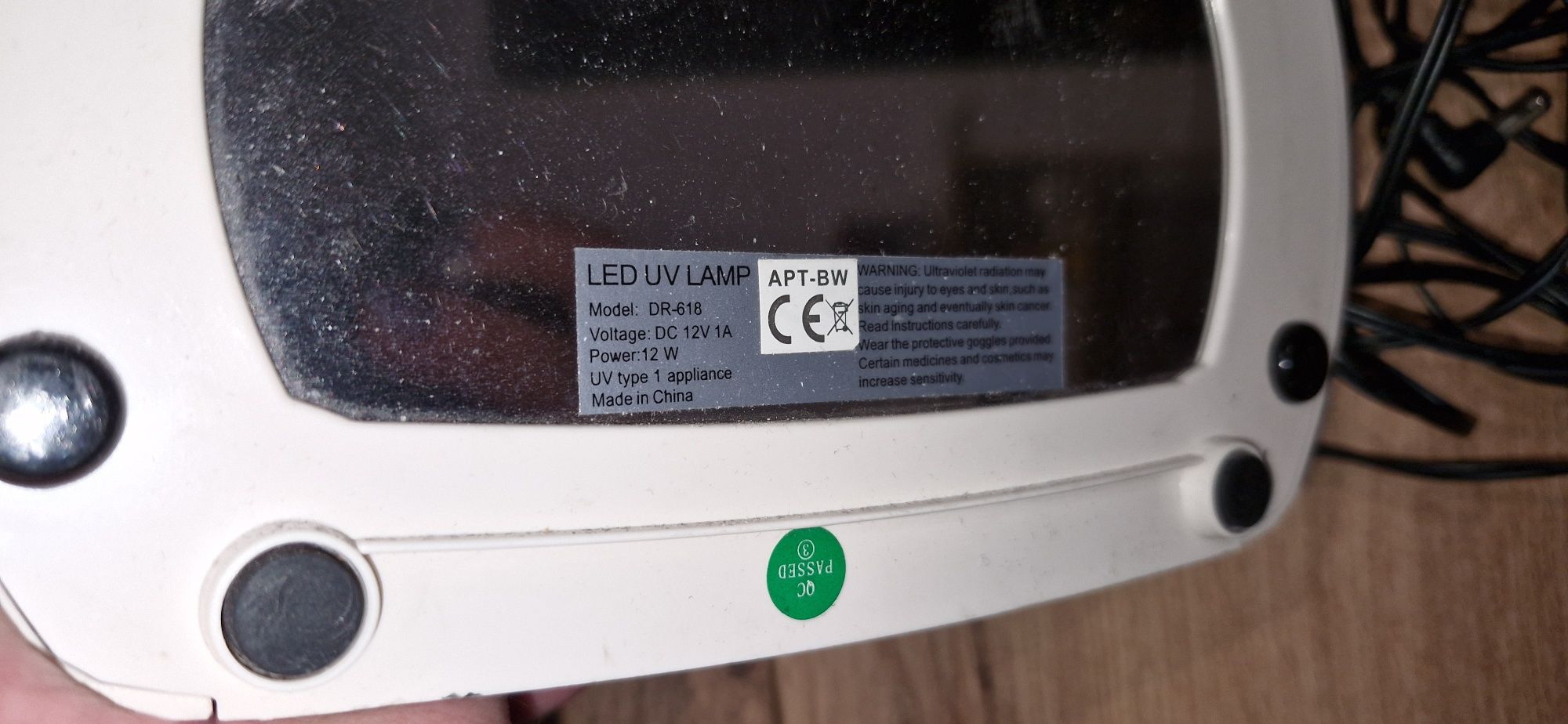 Lampa do paznokci UV LED 12W
