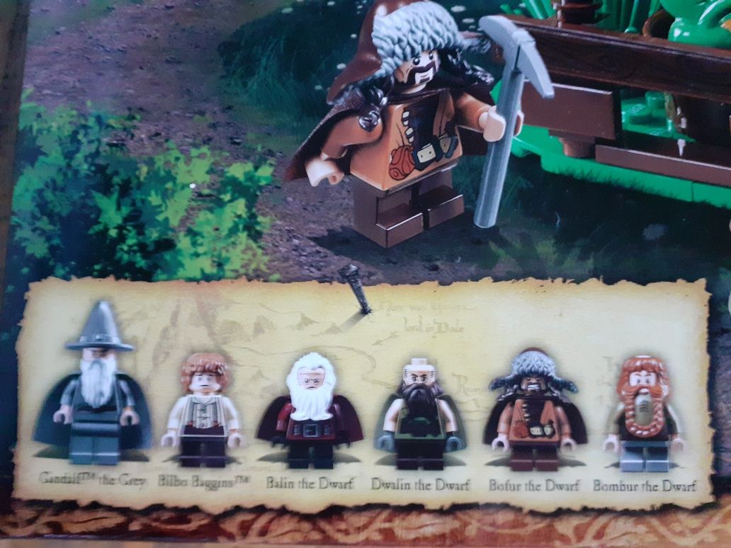 LEGO Hobbit 79003 Nowe Nieoczekiwane Zebranie Oryginalne Klocki Łódź