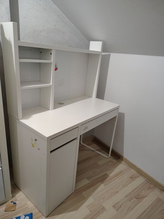 Biurko ikea Mickey z nadstawką