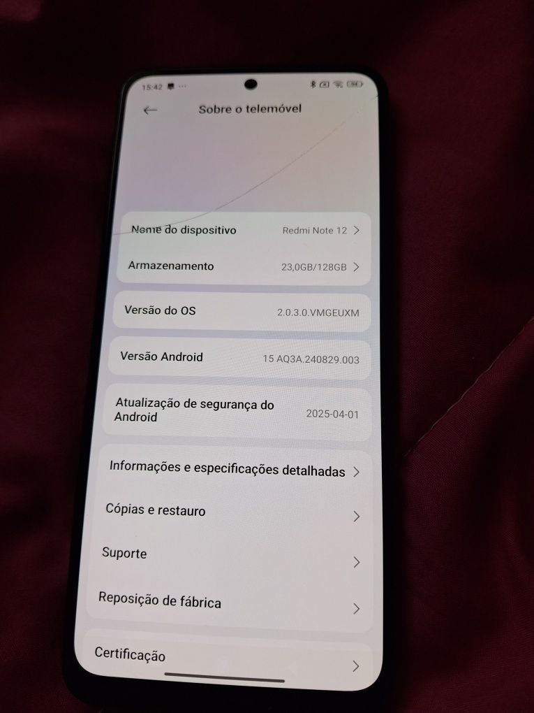 Redmi note 12 - 128gb