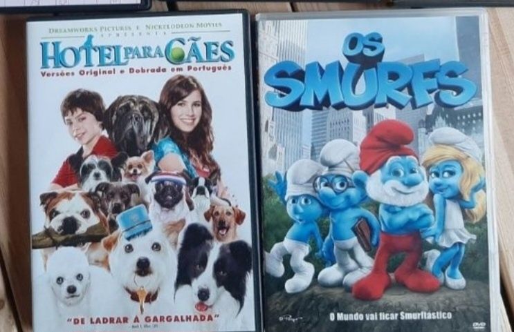 DVD de Filmes Crianças (vários - baixa preço)