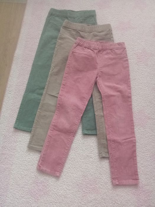 Sztruksy jegginsy 116 H&M