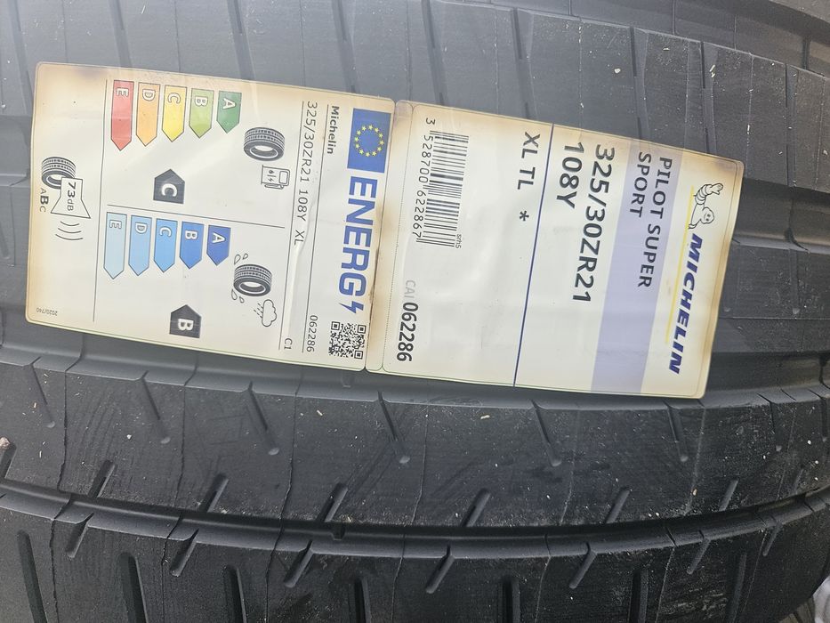 Opony letnie 325/30/21 michelin pilot super sport bmw x5 x6