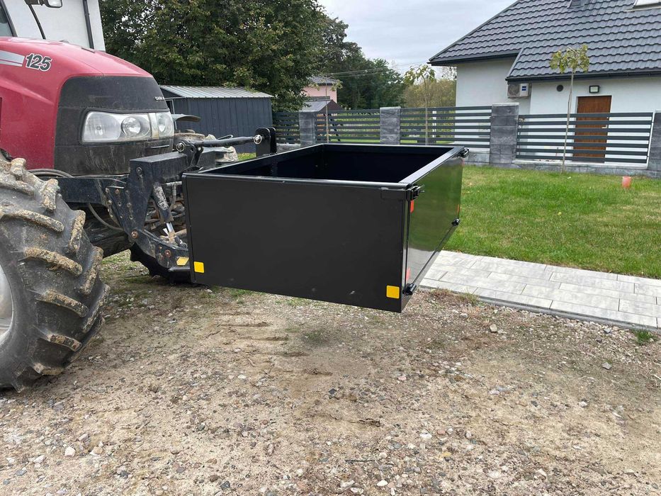 skrzynia transportowa na tuz do ciągnika traktora 1,5m