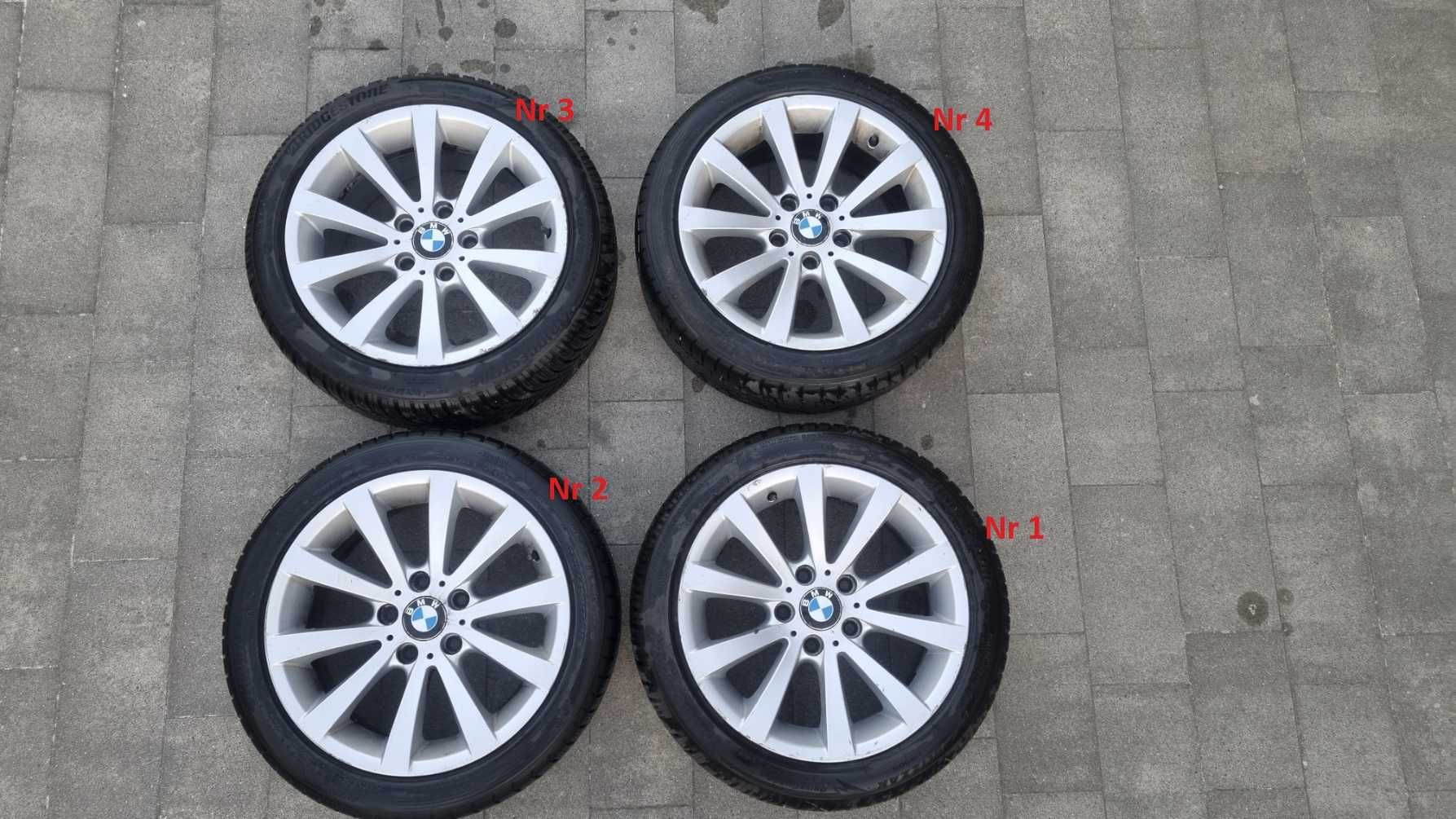 Komplet Felgi + opony - 225/45 R17 - BMW E90 2011