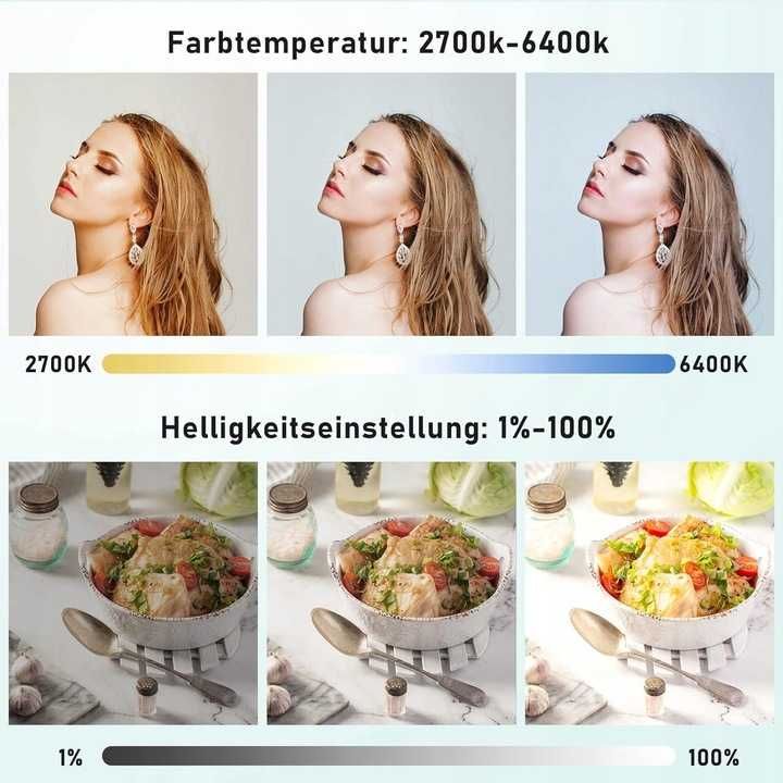 Zestaw Oświetleniowy Softboxy, 2 żarówki,piloty torba Youtube TikTok