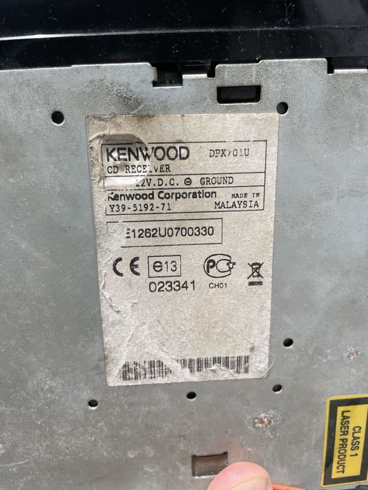 Kenwood DPX701U 3 RCA,USB,AUX 60x4 watt