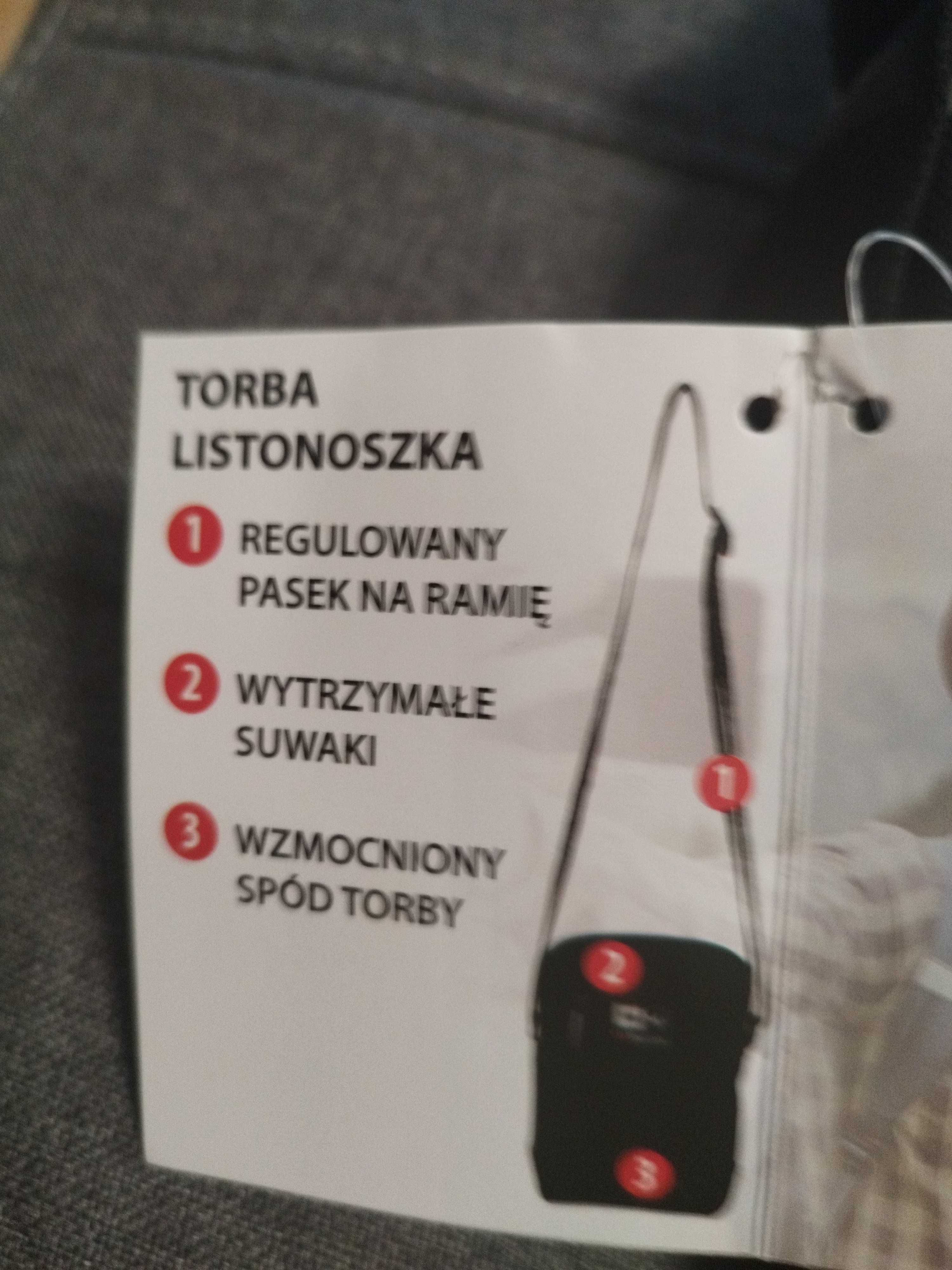 Torba listonoszka męska