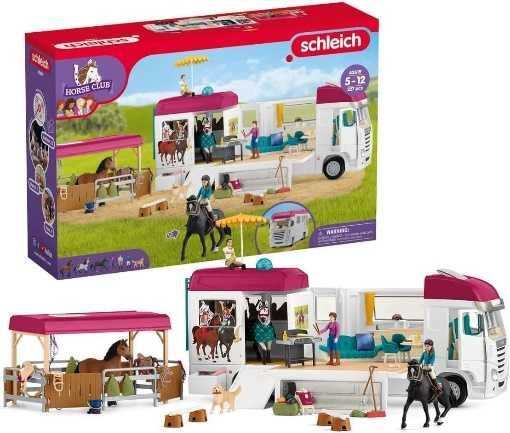 Samochód do transportu koni Schleich Horse Club 42619