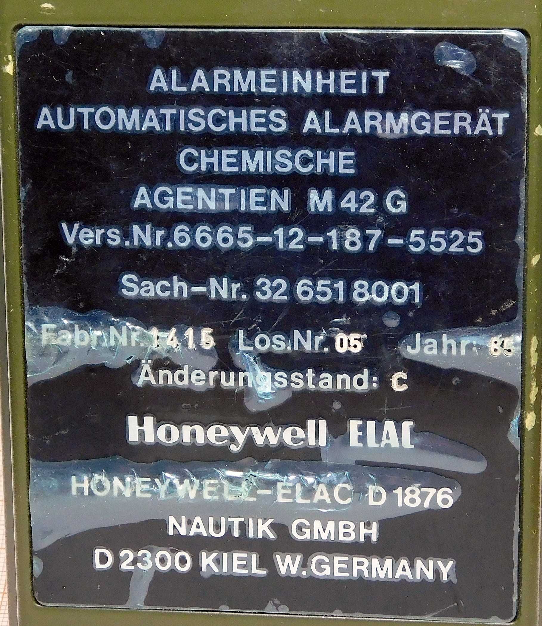 Moduł elektroniczny syreny alarmowej AGENTINEN M42G HONEYWELL ELAC