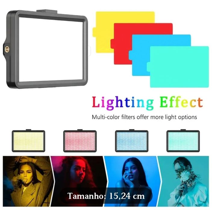 Vendo 2 iluminadores a led para estúdio