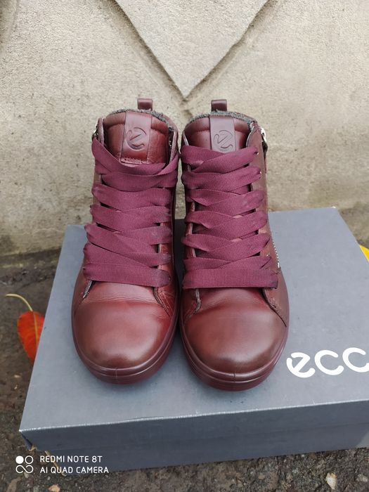 Ecco 37 36 ботинки жіночі зимові сапоги черевики чоботи взуття ессо