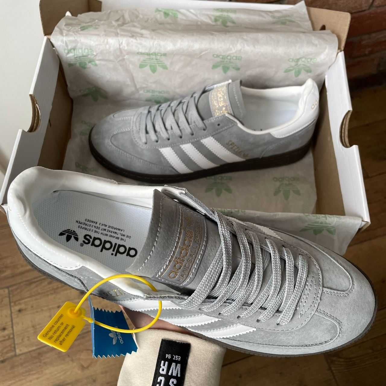 Кросівки Adidas Spezial Grey White 41 - 46