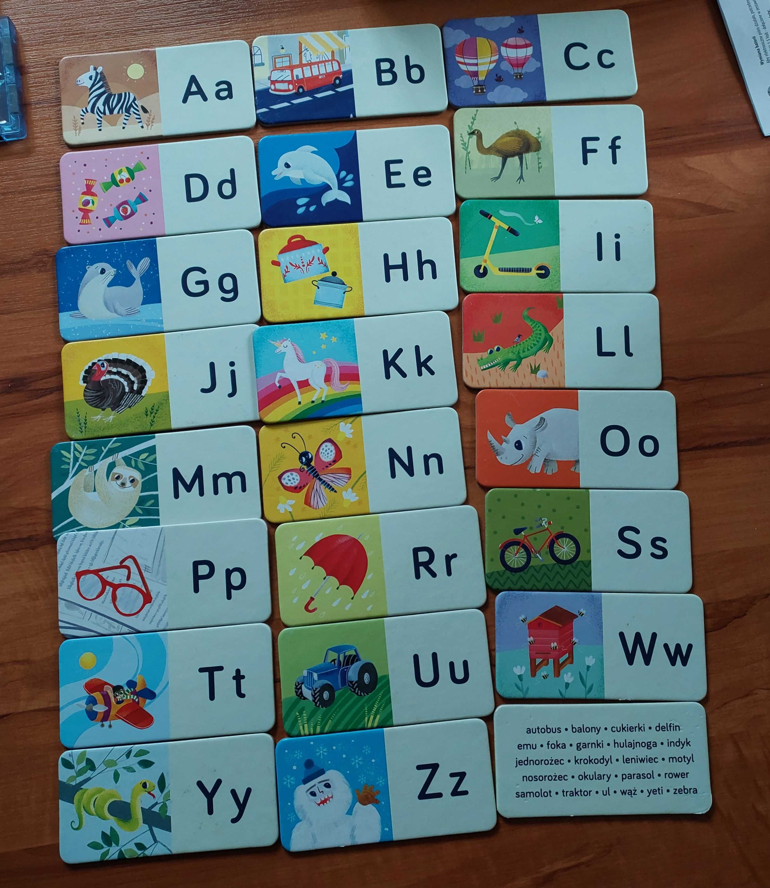Domino Jaka to literka.Kapitan nauka
