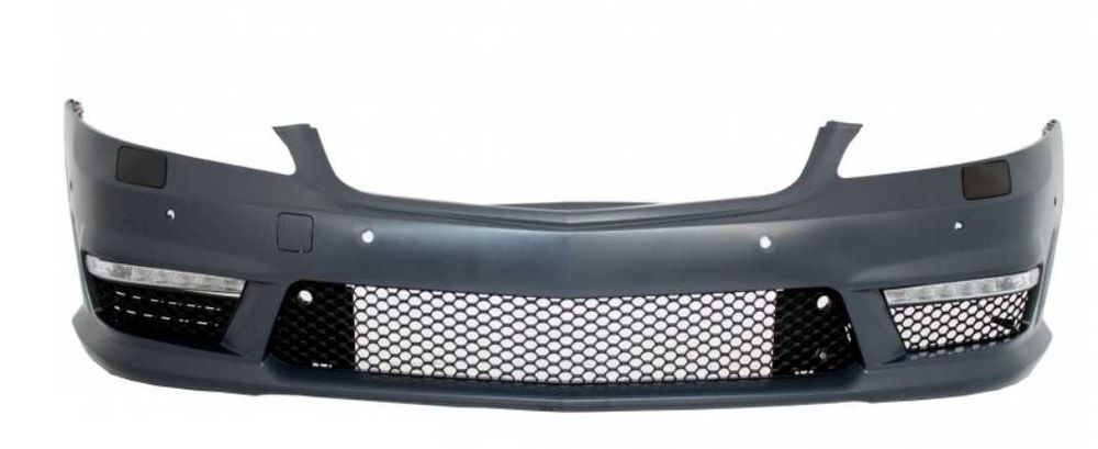 Zderzak przód i tył, lampy, progi, k. wydechu MERCEDES S W221 AMG Long