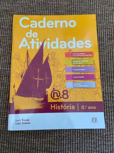 Manual de História 8.º ano