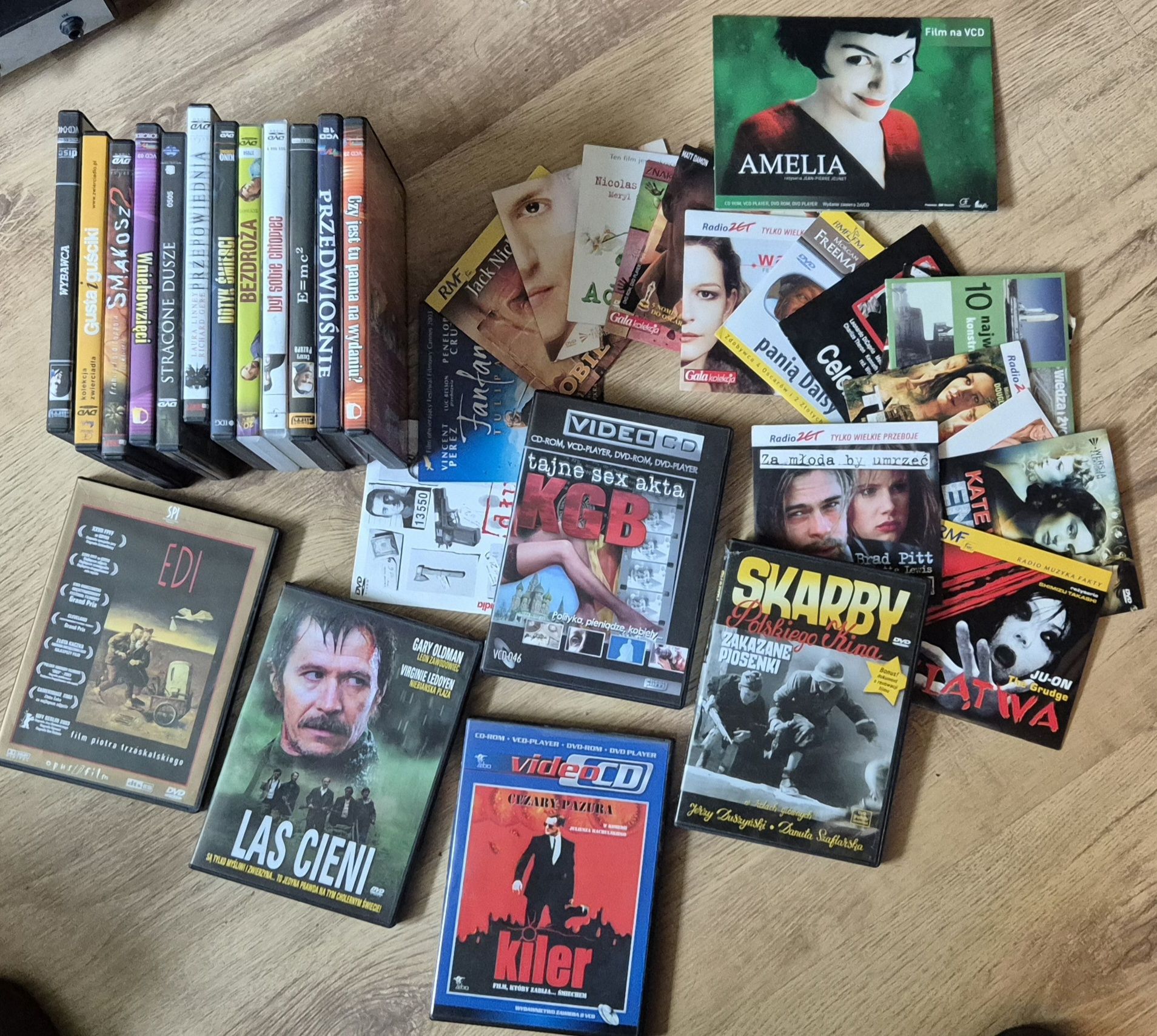 Zestaw filmów DVD