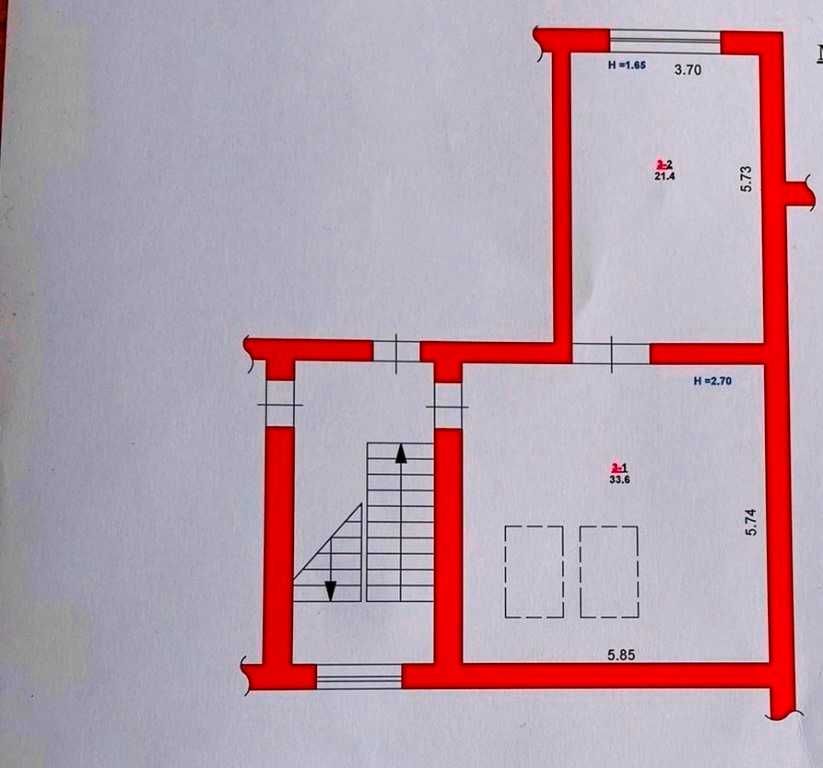 Продається 2 рівнева квартира з ремонтом