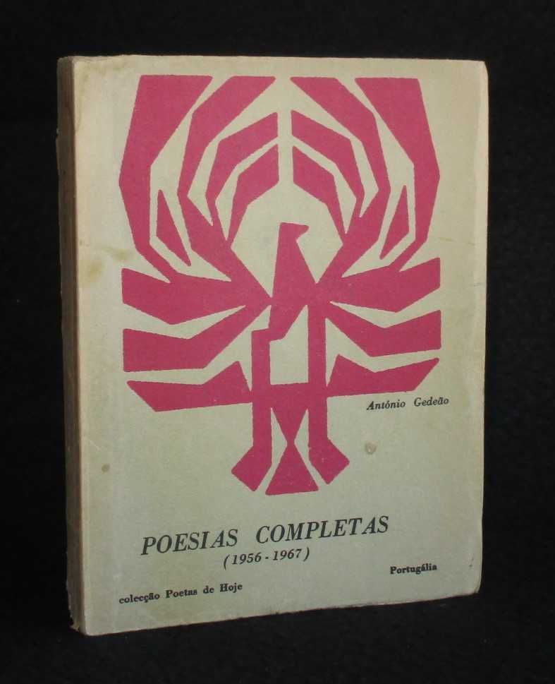 Livro Poesias Completas António Gedeão Poetas de Hoje 7ª edição