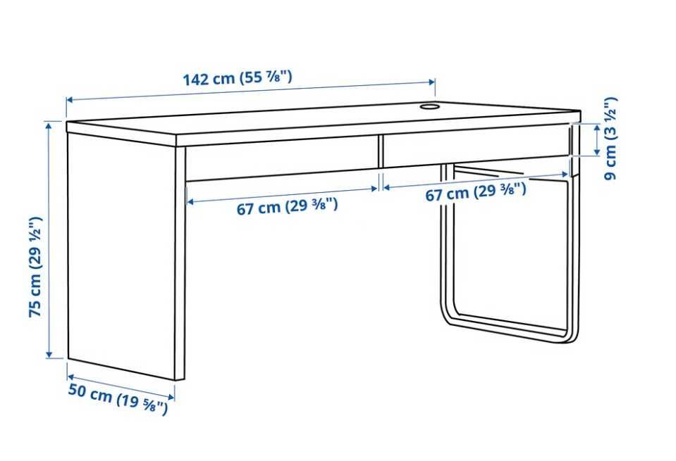 biurko Ikea MICKE
