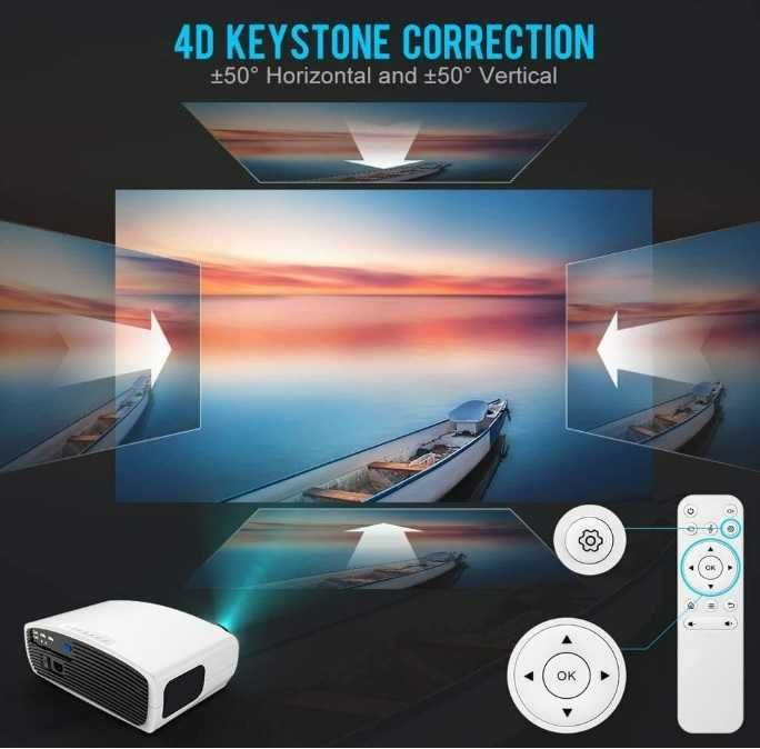 Projetor nativo 1080p WiMiUS S1