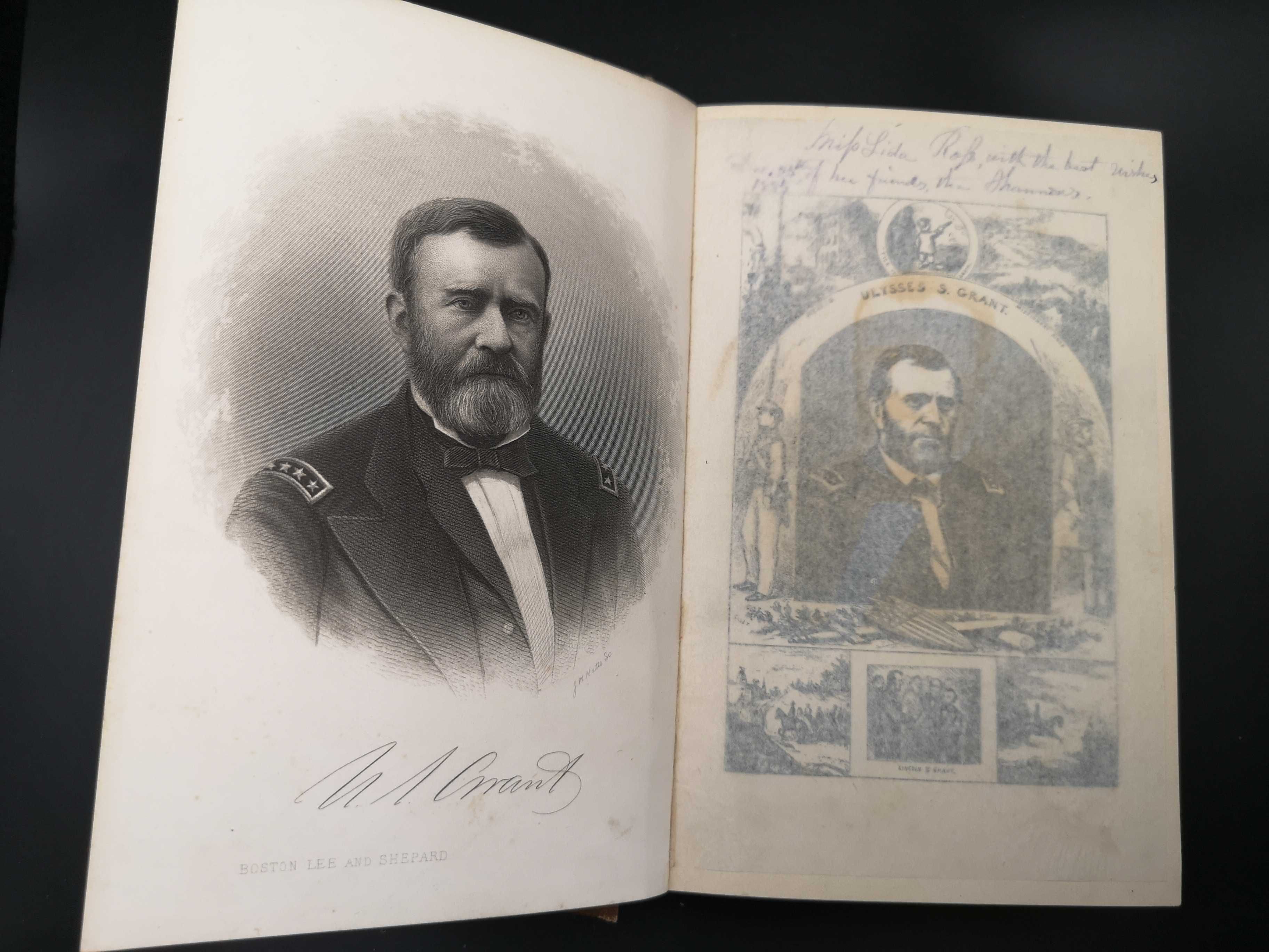 Książka po angielsku Gen U.S. GRANT biography by Headley & Austin 1885