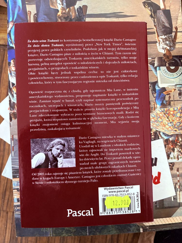 Za duzo wina w toskanii dario castagno