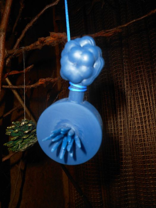 ёлочная игрушка - подвеска в авто Плюмбус из "Рик и Морти"