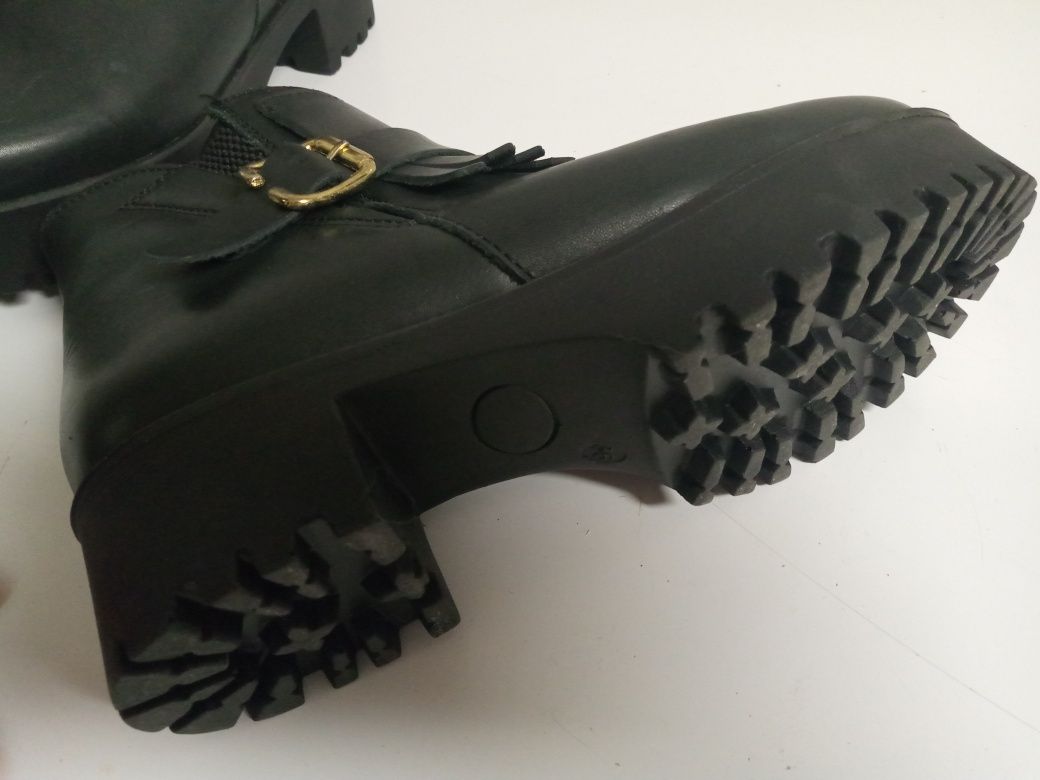 Botins novos NR 36 cabedal