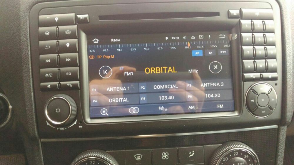 Rádios Novos mercedes ml novos com gps