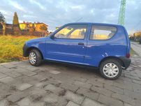 błotnik  Seicento kod lakieru 451a blue capri lewy lewa strona