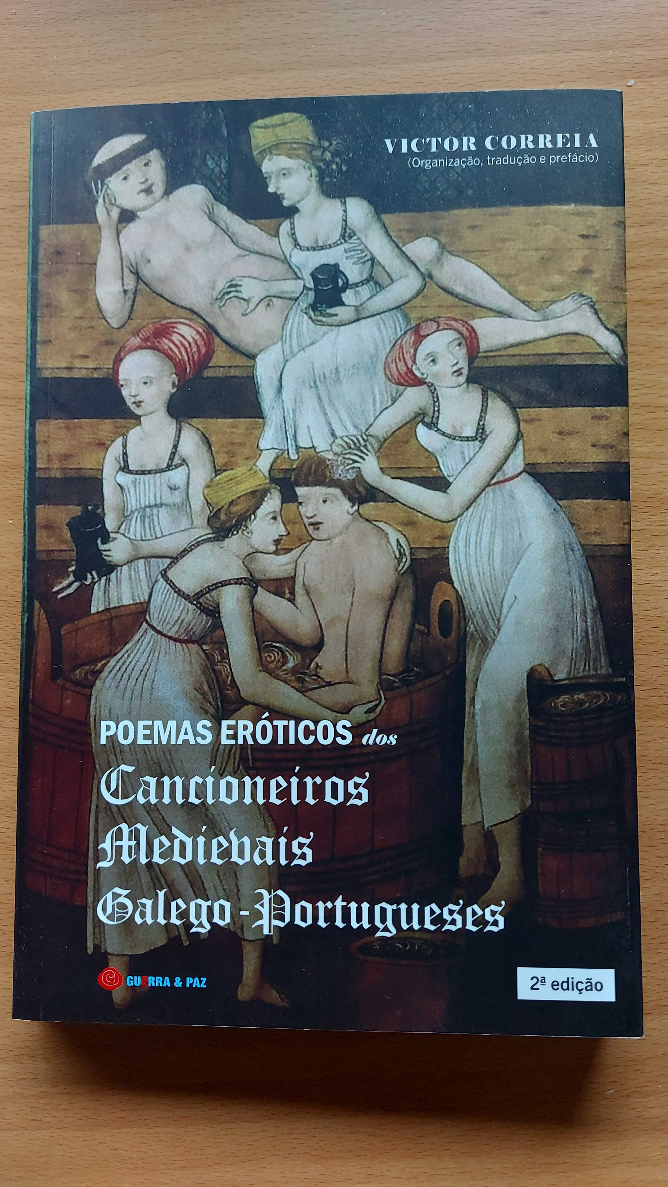 Livro Poemas Eróticos dos Cancioneiros Medievais