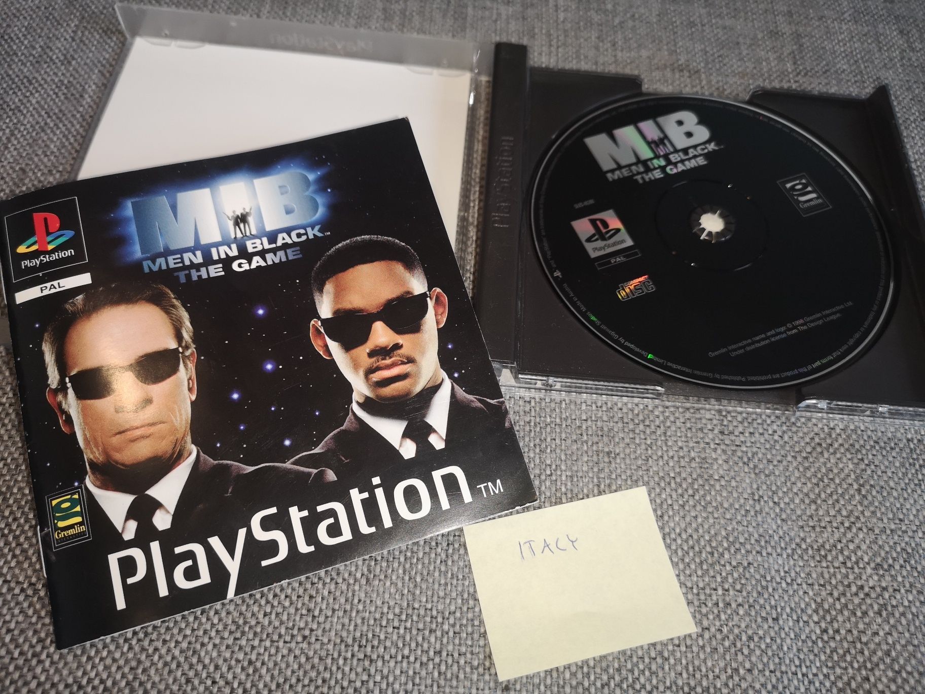 Men in Black PSX PS1 gra ITA (rzadkość na rynku) sklep