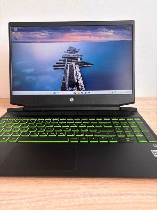 Laptop HP Pavilion Gaming 15, Ryzen 5600h, RTX 3050ti, 512 SSD