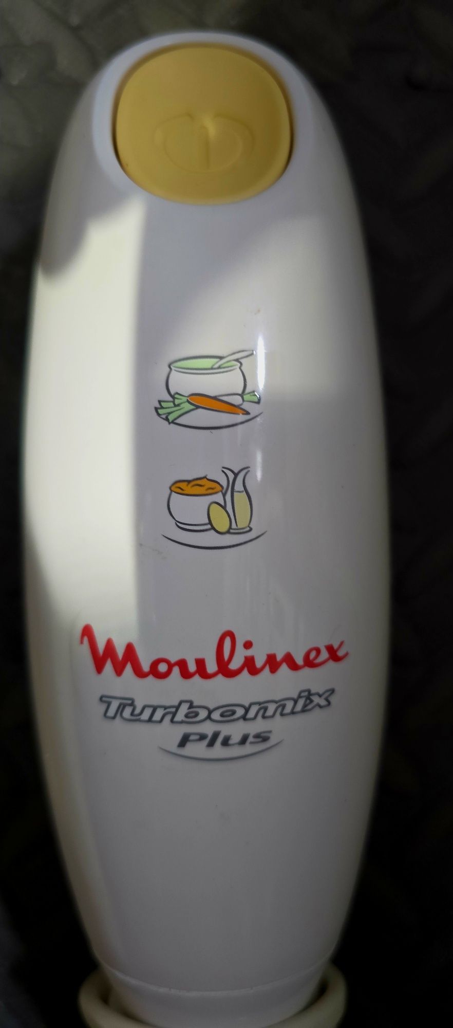 Blender MOULINEX Turbomix Plus ręczny 300W biały mikser rozdrabniacz