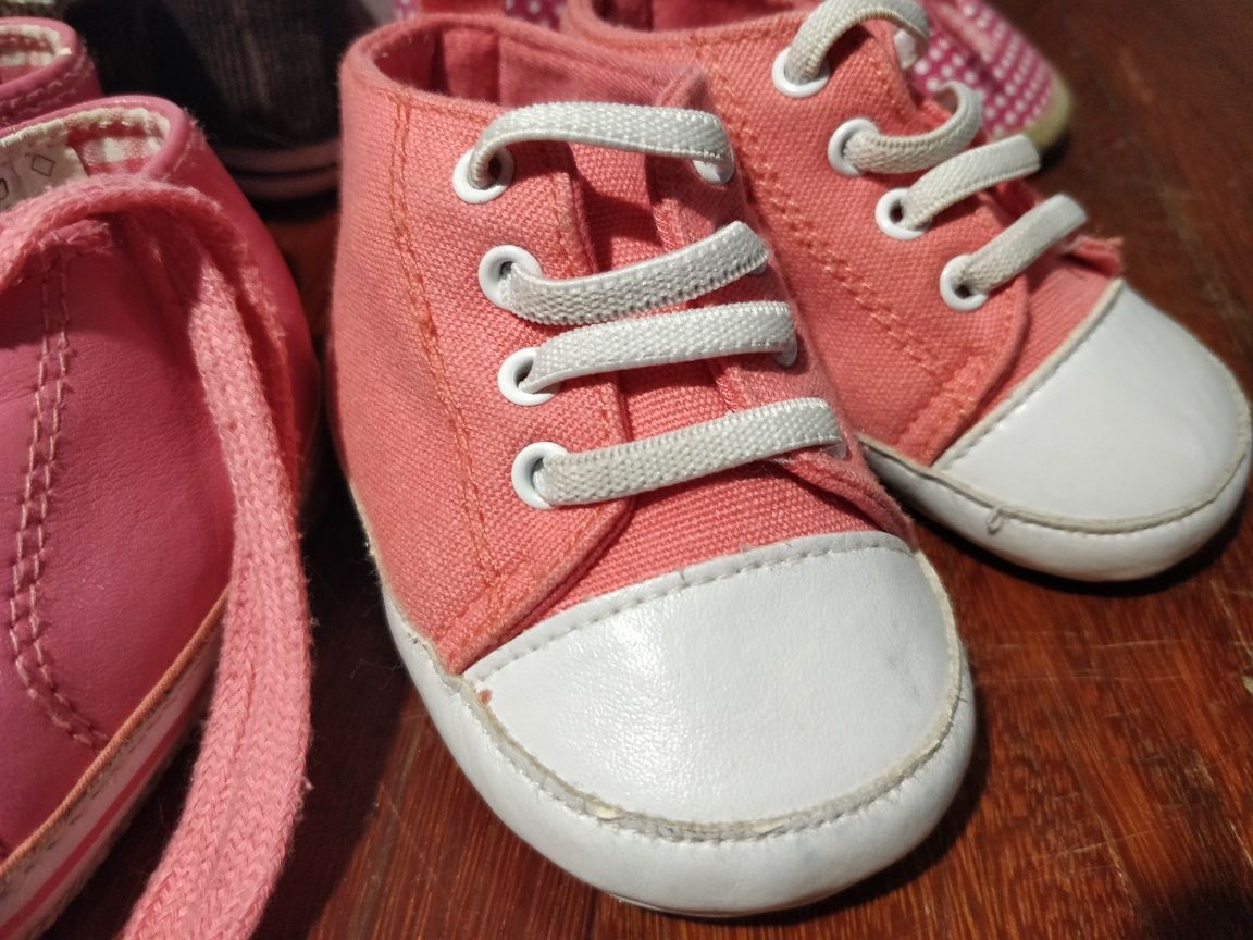 4 pares de sapatos menina tamanho 17