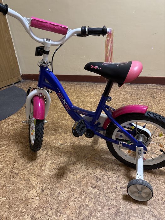 Rowerek dzieciecy 14 cali z bocznymi kółkami