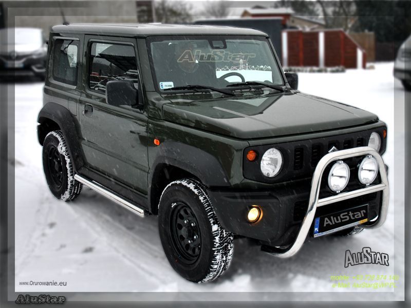 Suzuki Jimny orurowanie Boki Podesty Tuning