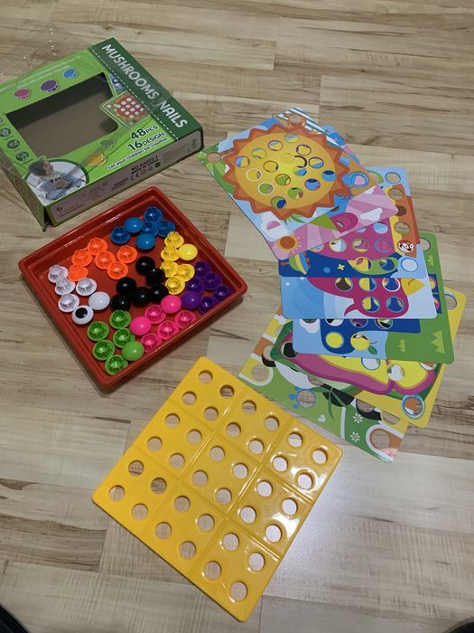 Мозаїка монтесорі Mushrooms