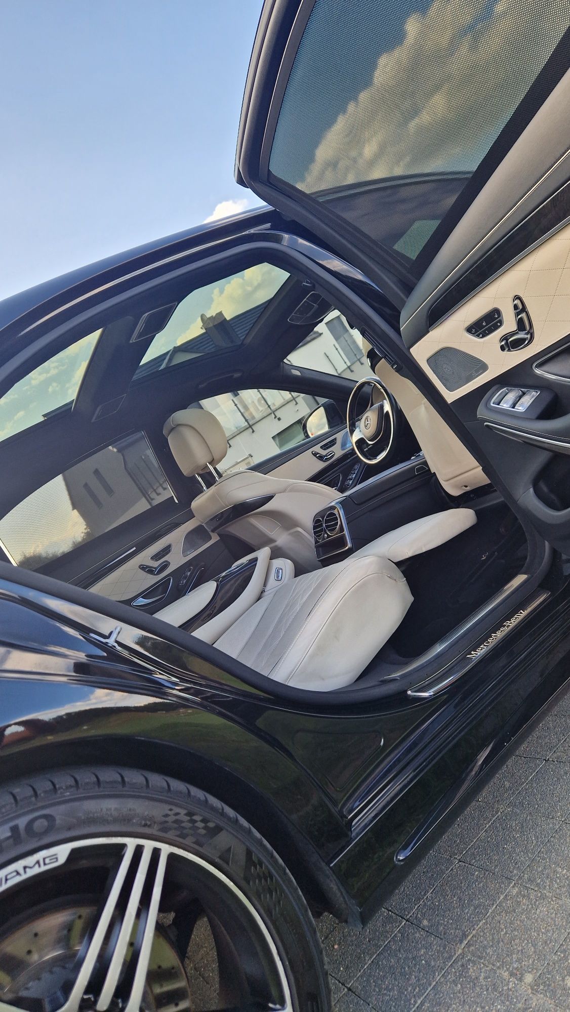 Mercedes S klasa Long limuzyna wynajem, wypożyczalnia aut luksusowych