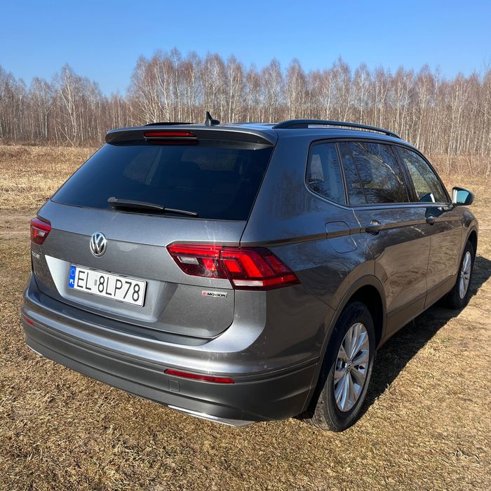 Volkswagen Tiguan Allspace 4MOTION, bezwypadkowy, niski przebieg