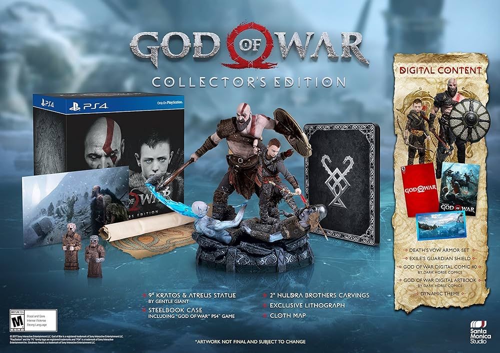 God of War IV Edicao Coleccionador