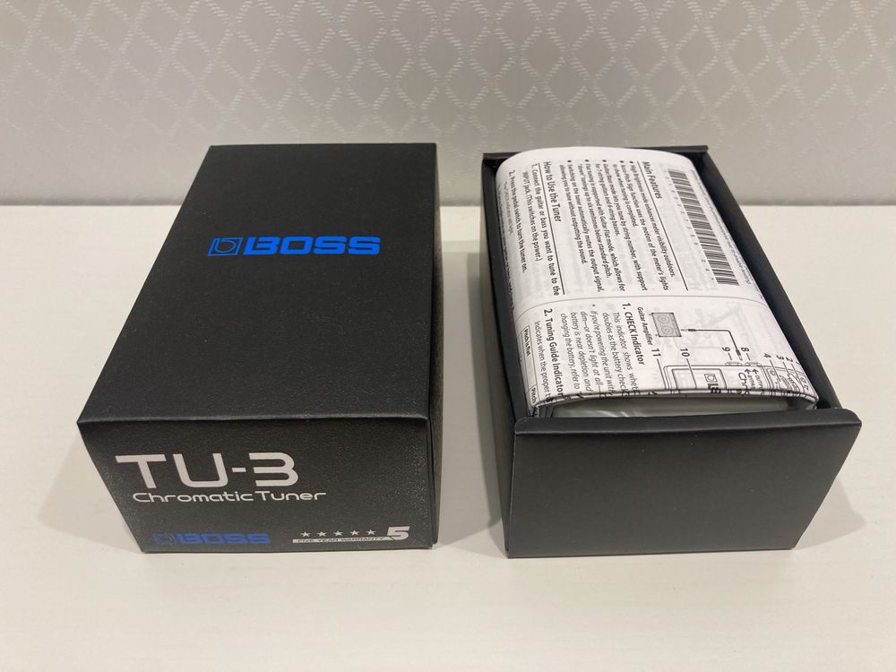 Boss TU-3 Chromatic Tuner хроматический тюнер для гитара бас